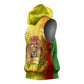King's African Spirit Sleeveless Hoodie Heart of A Lion - African Pride