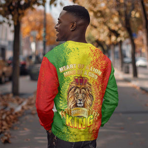 King's African Spirit Sweatshirt Heart of A Lion
