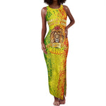King's African Spirit Tank Maxi Dress Heart of A Lion