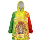 King's African Spirit Wearable Blanket Hoodie Heart of A Lion