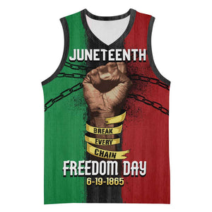 Juneteenth Freedom Day Basketball Jersey Black Pride Month - African Pride