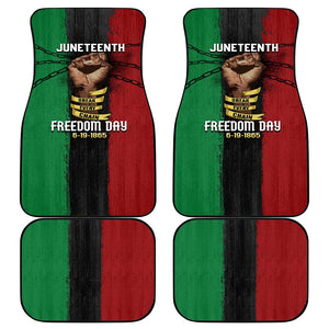 Juneteenth Freedom Day Car Mats Black Pride Month