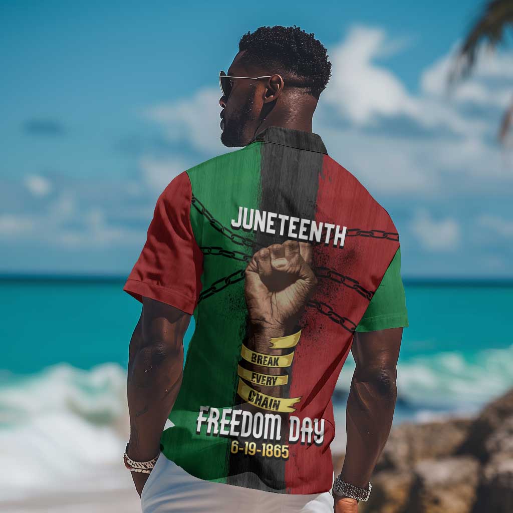 Juneteenth Freedom Day Hawaiian Shirt Black Pride Month