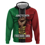 Juneteenth Freedom Day Hoodie Black Pride Month