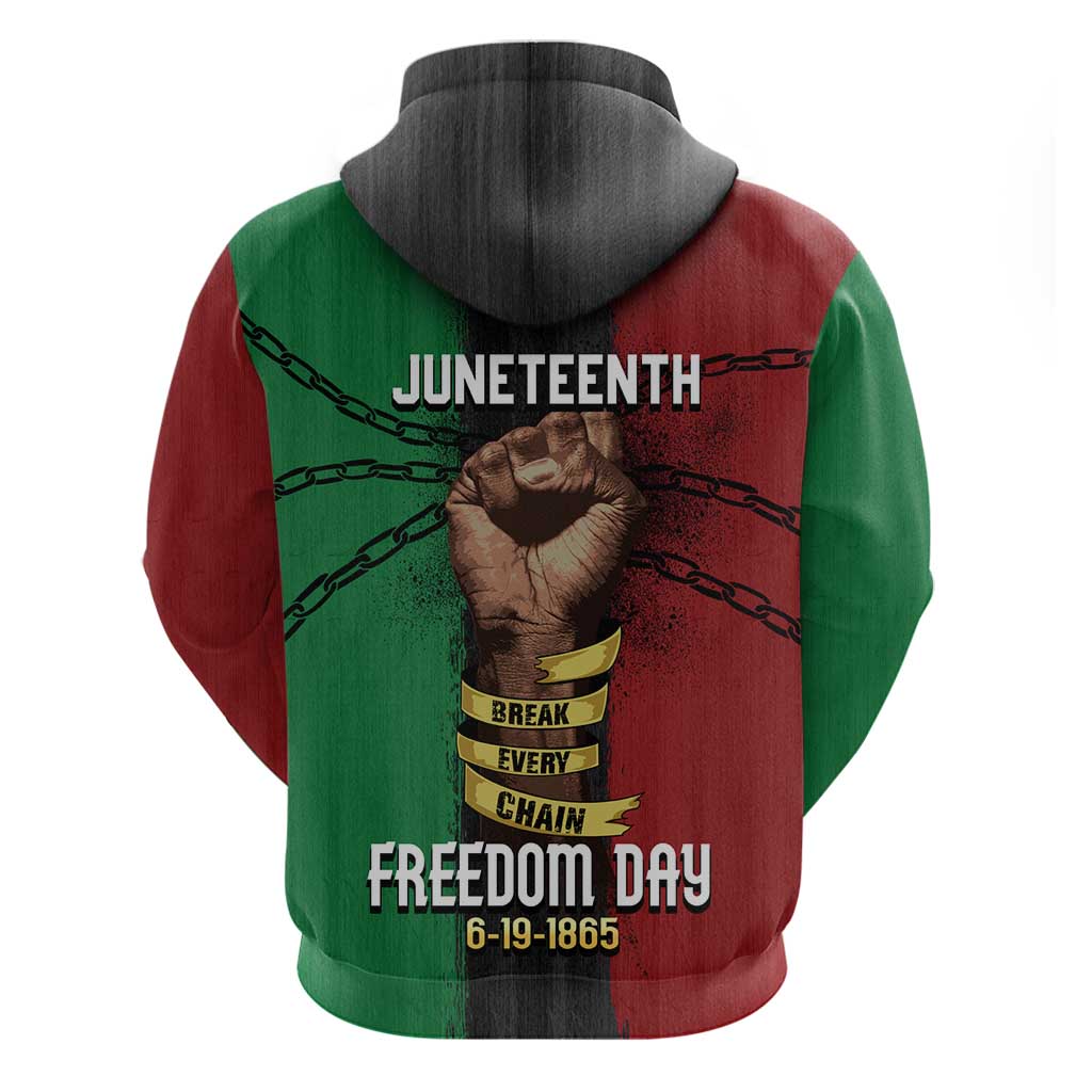 Juneteenth Freedom Day Hoodie Black Pride Month