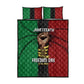 Juneteenth Freedom Day Quilt Bed Set Black Pride Month