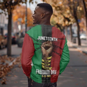 Juneteenth Freedom Day Sweatshirt Black Pride Month