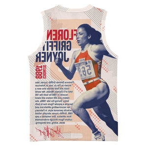 The Phenomenal Woman Flo-Jo Basketball Jersey 1988 Olympic - African Pride