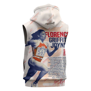 The Phenomenal Woman Flo-Jo Sleeveless Hoodie 1988 Olympic - African Pride