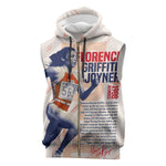 The Phenomenal Woman Flo-Jo Sleeveless Zip Hoodie 1988 Olympic - African Pride
