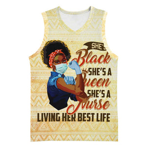 Afro Nurses Basketball Jersey Black Queen African DT02