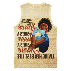 Afro Nurses Basketball Jersey Black Queen African - African Pride