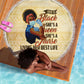 Afro Nurses Beach Blanket Black Queen African