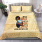 Afro Nurses Bedding Set Black Queen African