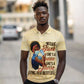 Afro Nurses Polo Shirt Black Queen African