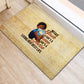 Afro Nurses Rubber Doormat Black Queen African