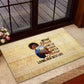 Afro Nurses Rubber Doormat Black Queen African