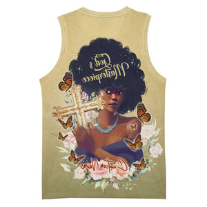 Personalized I Am God's Masterpiece Basketball Jersey African Women - African Pride