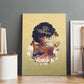 Personalized I Am God's Masterpiece Canvas Wall Art African Women