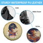 Personalized I Am God's Masterpiece Spare Tire Cover African Women