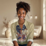 Personalized I Am God's Masterpiece Women Casual Shirt African Women DT02