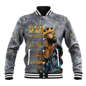 Black Man Africa Baseball Jacket Naturally King DT02