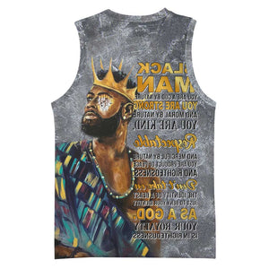 Black Man Africa Basketball Jersey Naturally King - African Pride
