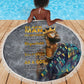 Black Man Africa Beach Blanket Naturally King
