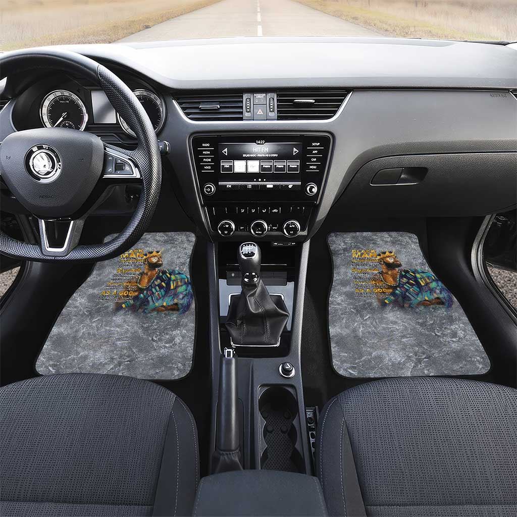 Black Man Africa Car Mats Naturally King