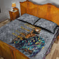 Black Man Africa Quilt Bed Set Naturally King