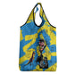 African Art Viva Underground Psychedelic Vintage Style Grocery Bag