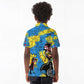 African Art Viva Underground Psychedelic Vintage Style Kid Polo Shirt