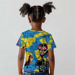 African Art Viva Underground Psychedelic Vintage Style Kid T shirt