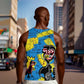 African Art Viva Underground Psychedelic Vintage Style Men Tank Top
