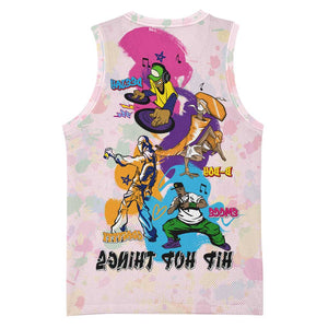 4 Elements Of Hip Hop Basketball Jersey - African Pride