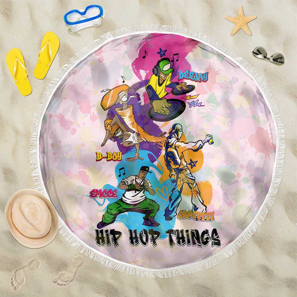 4 Elements Of Hip Hop Beach Blanket