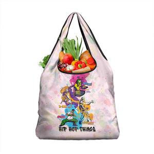 4 Elements Of Hip Hop Grocery Bag