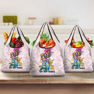 4 Elements Of Hip Hop Grocery Bag