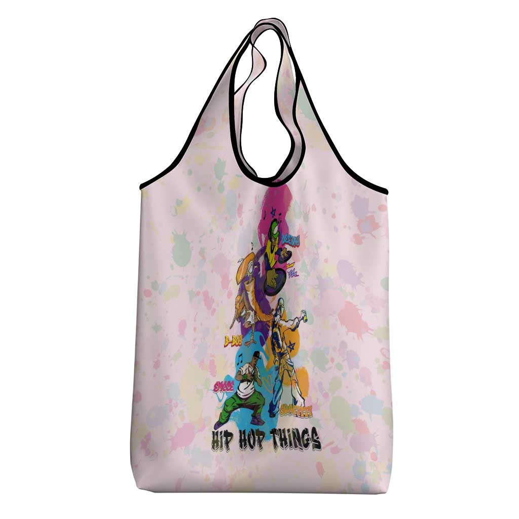4 Elements Of Hip Hop Grocery Bag