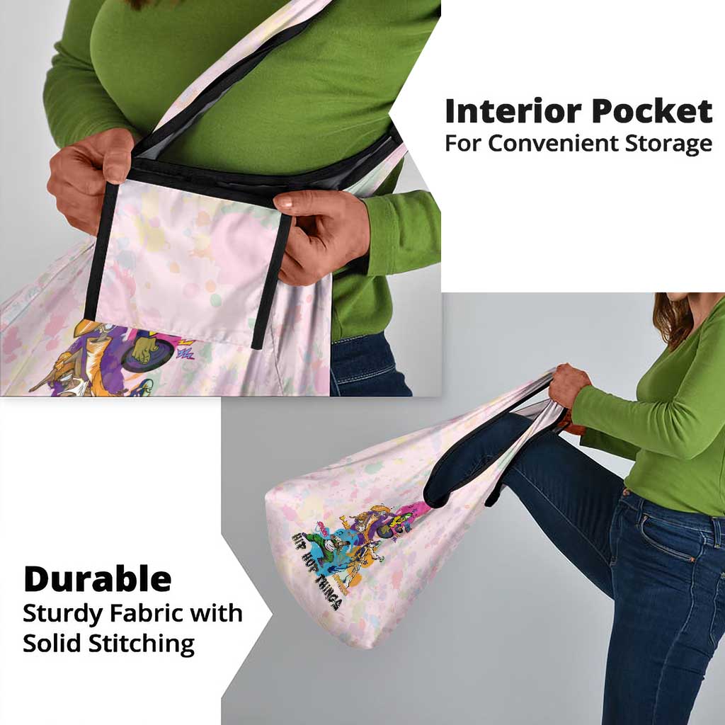 4 Elements Of Hip Hop Grocery Bag