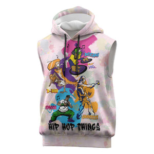4 Elements Of Hip Hop Sleeveless Hoodie - African Pride