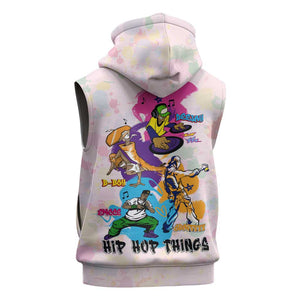 4 Elements Of Hip Hop Sleeveless Hoodie - African Pride