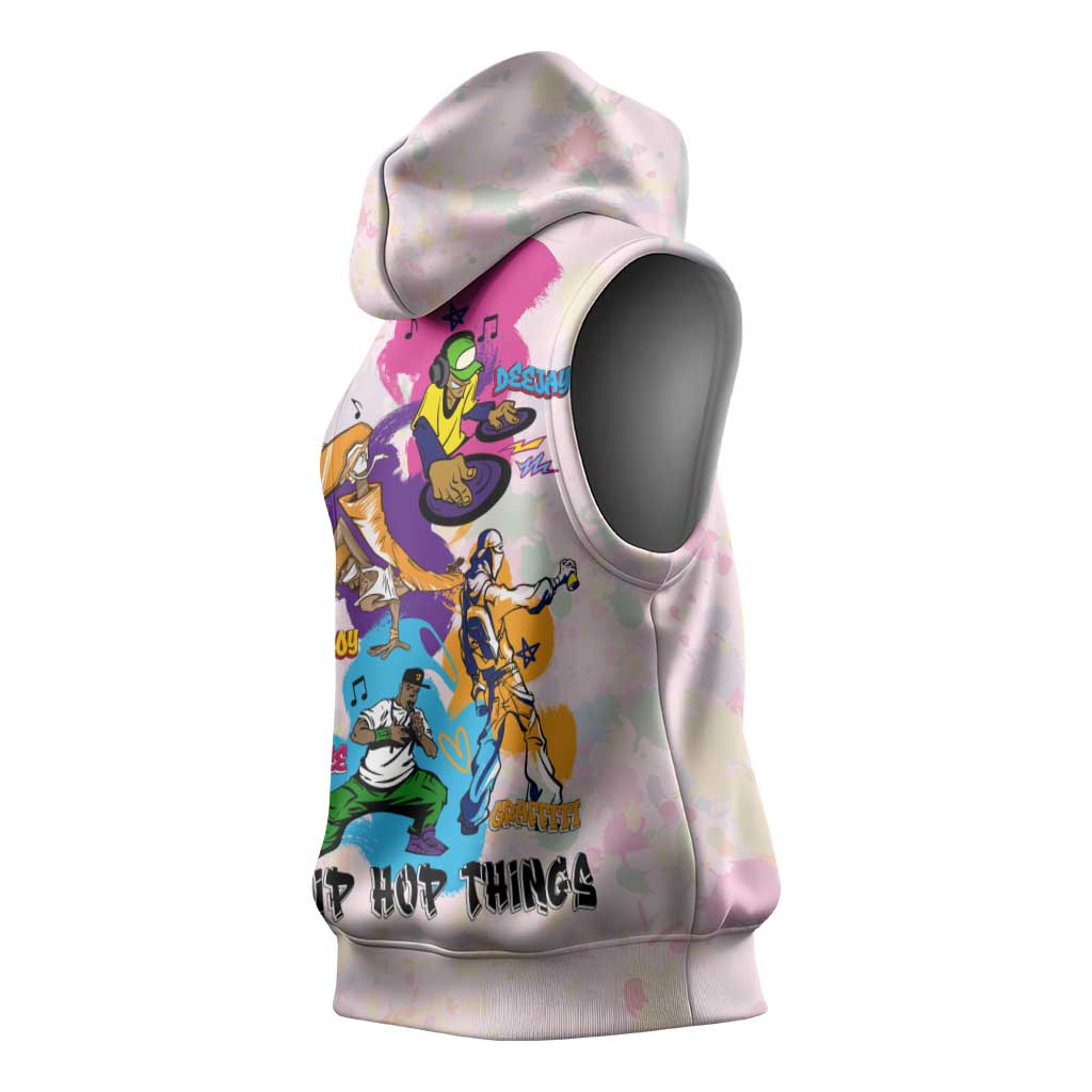4 Elements Of Hip Hop Sleeveless Hoodie - African Pride