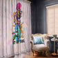 4 Elements Of Hip Hop Window Curtain
