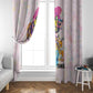 4 Elements Of Hip Hop Window Curtain