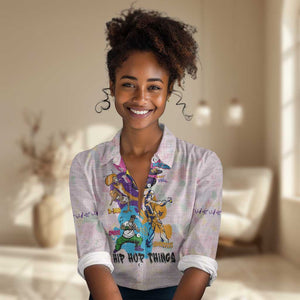 4 Elements Of Hip Hop Women Casual Shirt DT02