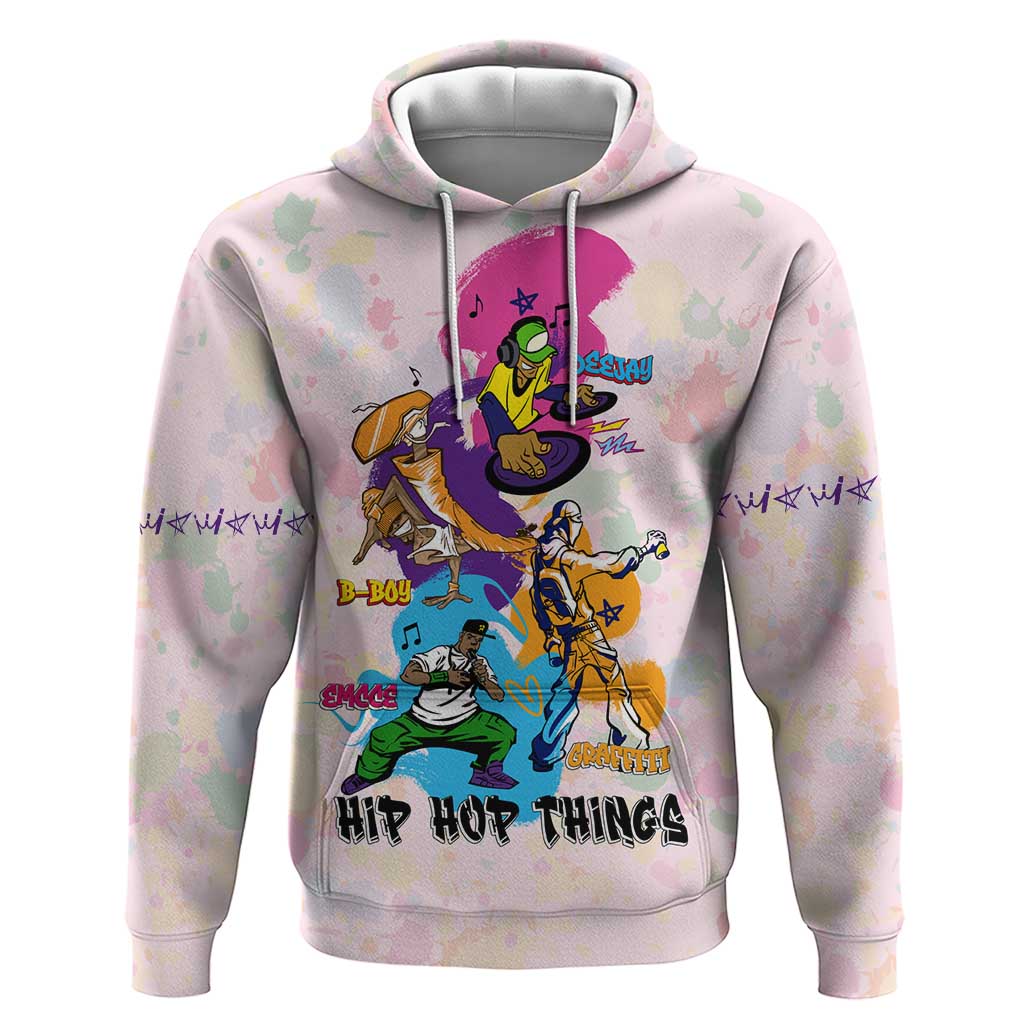 4 Elements Of Hip Hop Zip Hoodie