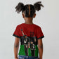 Mexico City 1968 African American Kid T shirt Black Power Salute