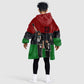 Mexico City 1968 African American KId Wearable Blanket Hoodie Black Power Salute