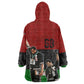 Mexico City 1968 African American KId Wearable Blanket Hoodie Black Power Salute